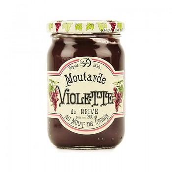 Moutardes - Moutarde violette de Brive 200G - 