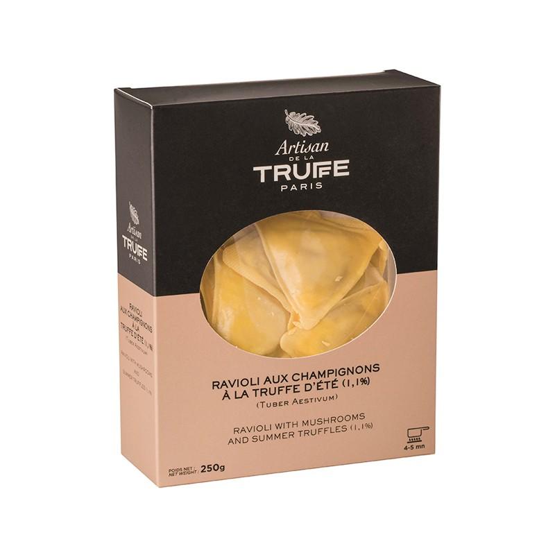 Plats cuisinés à la truffe - Raviolis aux Champignons à la truffe d'été 250G - 