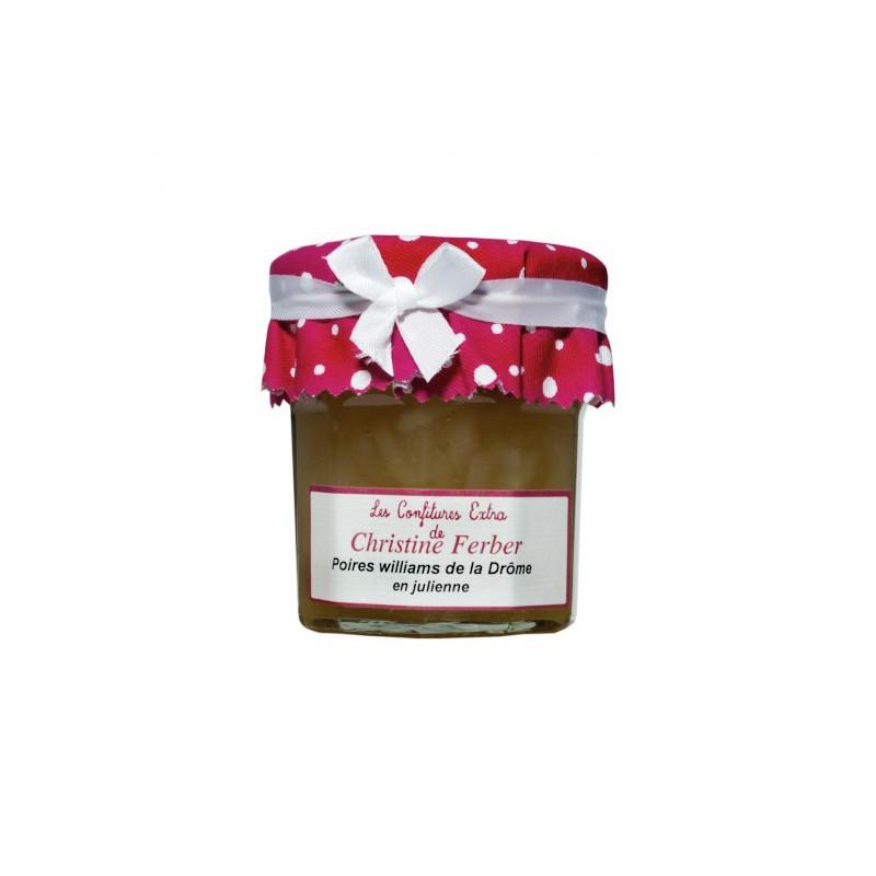Créations originales - Confiture de poire Williams de la Drôme 220G - 