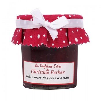 Confitures classiques - Confiture de Fraises Mara des Bois 220G - 