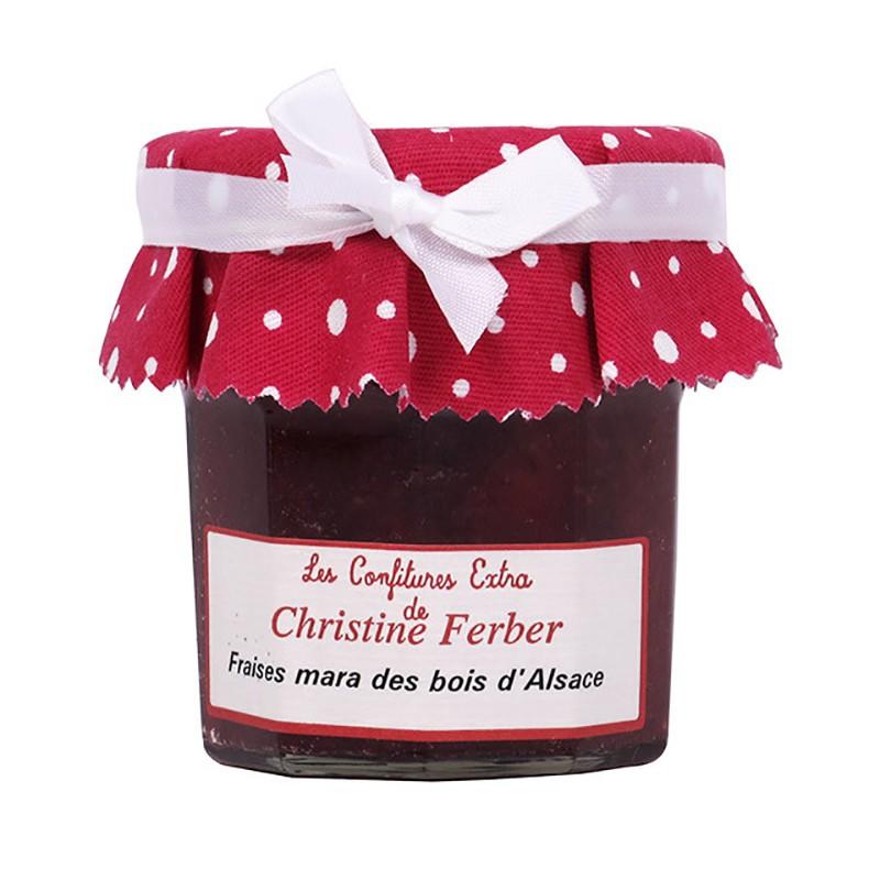 Confitures classiques - Confiture de Fraises Mara des Bois 220G - 