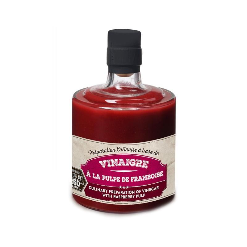 Vinaigres - Préparation Culinaire Vinaigre à la Pulpe de Framboise 25CL - 