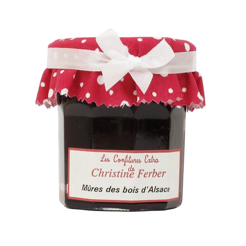 Confitures classiques - Confiture de Mûres des bois 220G - 