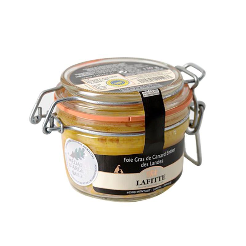 Foie gras - Foie gras de canard entier en bocal 130G - 