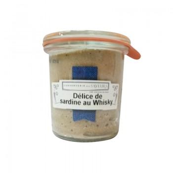 Tartinables - Délice de sardines au whisky 100G - 