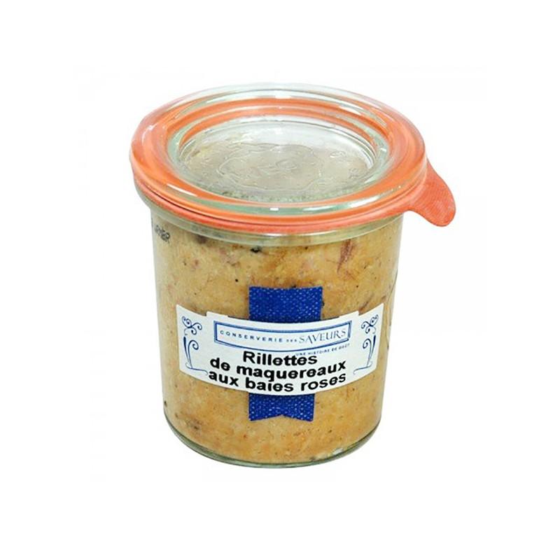Tartinables - Rillettes de maquereaux aux baies roses 100G - 
