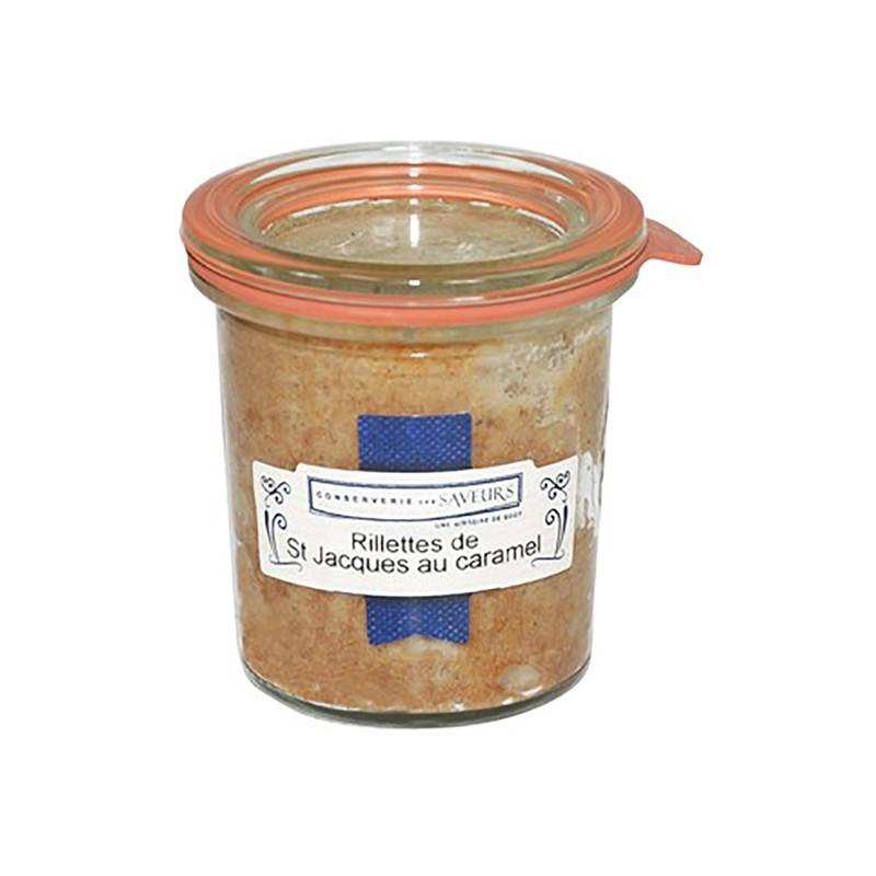Tartinables - Rillettes de Saint Jacques au Caramel 100G - 