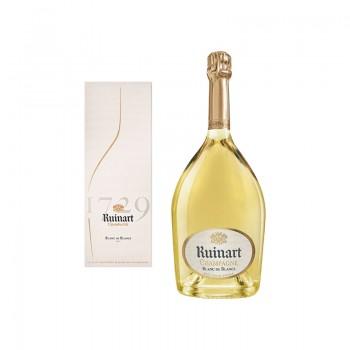 Magnum blanc de blanc - Champagne Ruinart Blanc De Blancs Coffret 150CL - 
