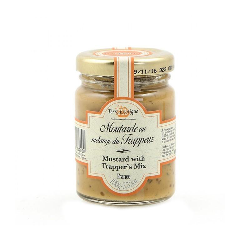 Moutardes - Moutarde au mélange trappeur 100G - 