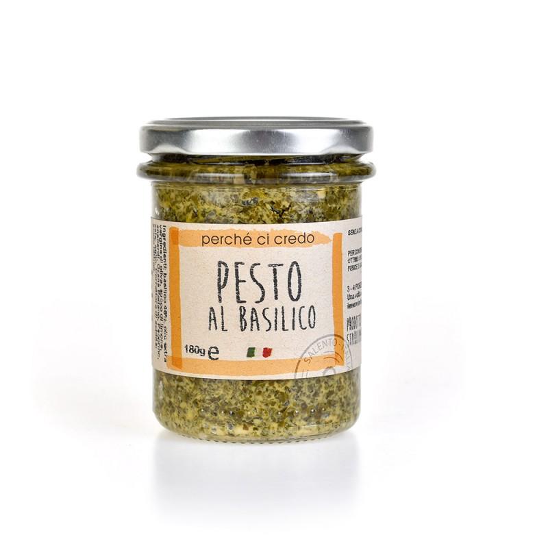 Sauces d'accompagnement - Sauce Pesto au Basilic 180G - 