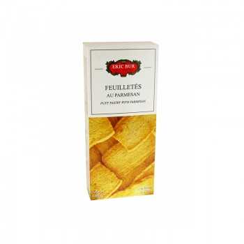 Biscuits apéritifs - Feuilletés au parmesan AOP - 100 G - 