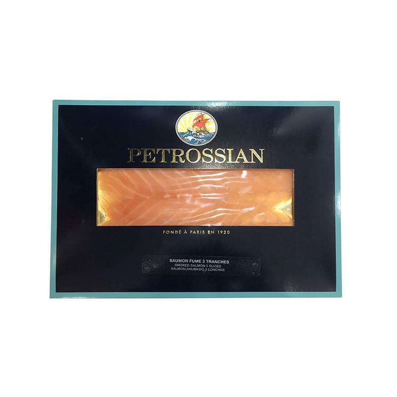 Saumon Fumé Tranché Main 3 Tranches 120G