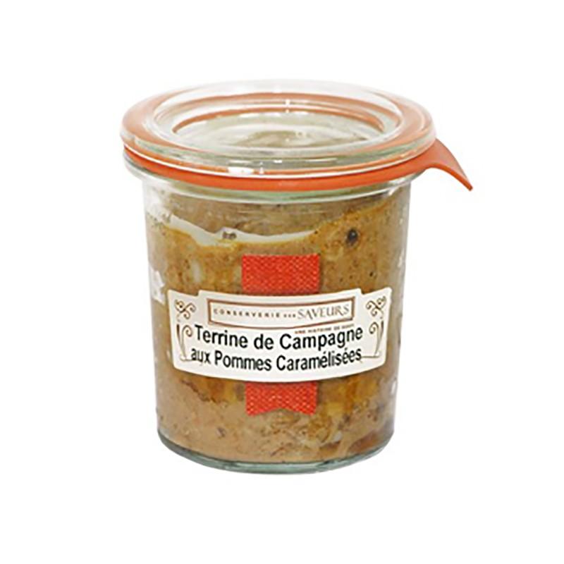 Terrine de Campagne aux pommes caramélisées 100G
