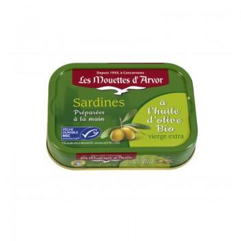 Sardines à l'Huile d'Olive Bio 115G