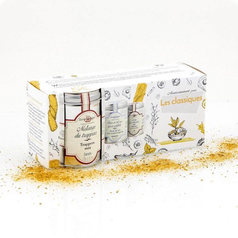 Coffret des 3 essentiels Terre Exotiqu 450G Coffret des 3 essentiels Terre Exotiqu 450G
