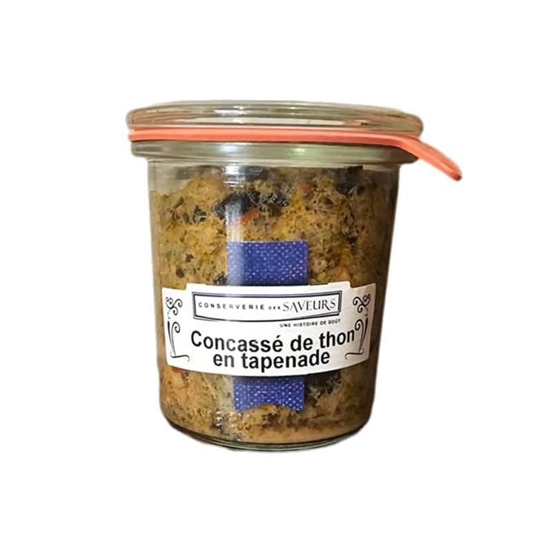 Tartinables - Concassé de thon en tapenade 100G - 