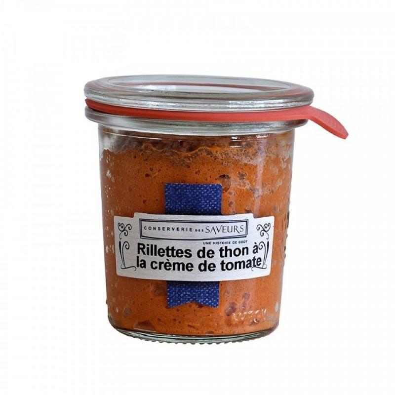 Tartinables - Rillettes de thon à la crème de tomate 100G - 