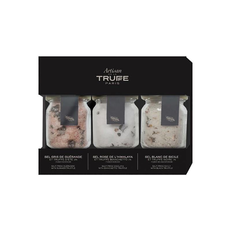 Coffrets cadeaux - Coffret trio de mini sels à la truffe 3x30G - 