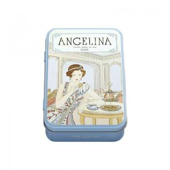 Chocolats fantaisies - Boîte en fer de Crêpes dentelles au chocolat noir 70G - 