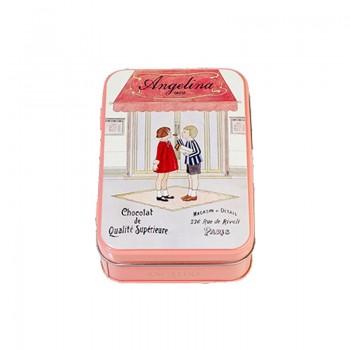 Coffrets & ballotins de chocolats - Boîte en fer de mini giandujas 100G - 