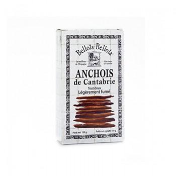 Conserves de poissons - Anchois de Cantabrie légèrement fumés 100G - 
