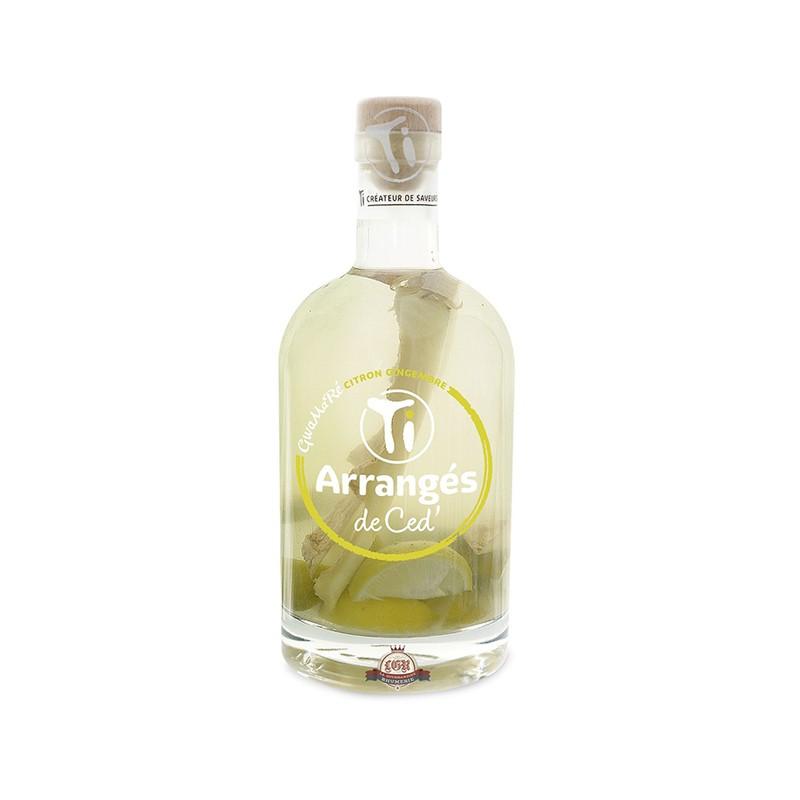 Rhum Arrangé Gwamaré Citron Gingembre 70CL