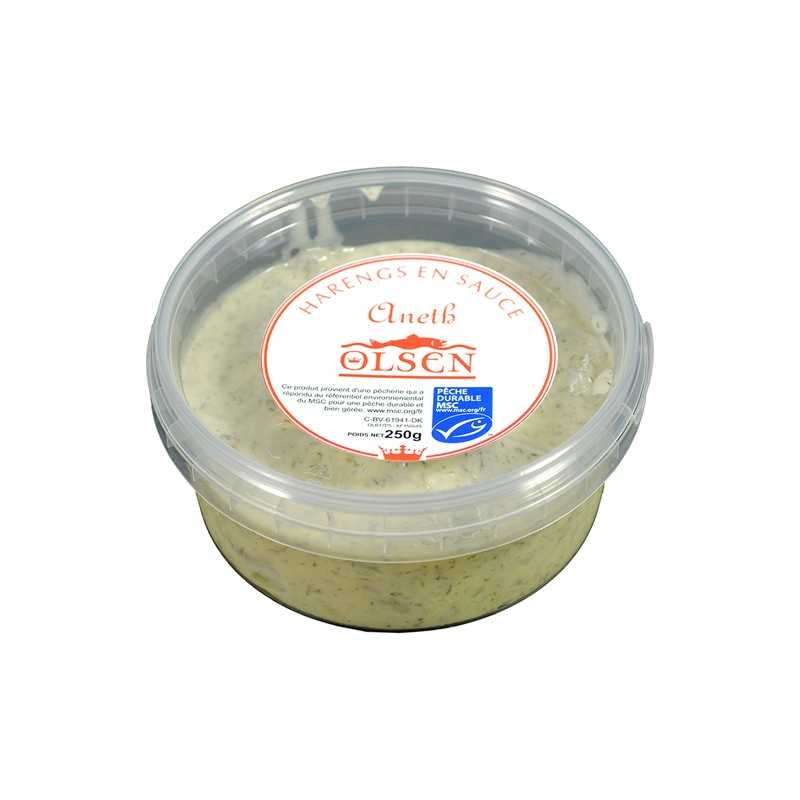 Autres poissons - Harengs à la sauce à l'aneth - 250G - 