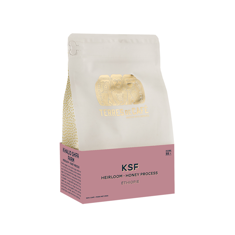 Café en Grains Ethiopie Echemo KSF Honey 250G