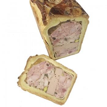 Pâté en Croûte à la Pintade et aux Morilles Prix au KG