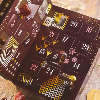 Calendrier de l'Avent "Noël en Chocolat" 200G