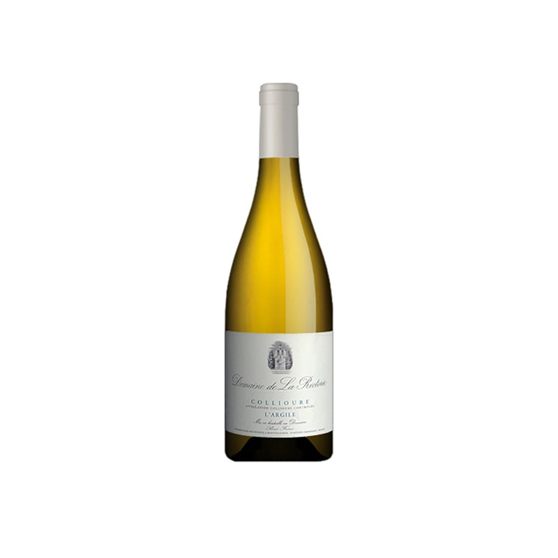 Languedoc - AOP Collioure L'argile Domaine de la Rectorie Blanc 2015 75CL - 