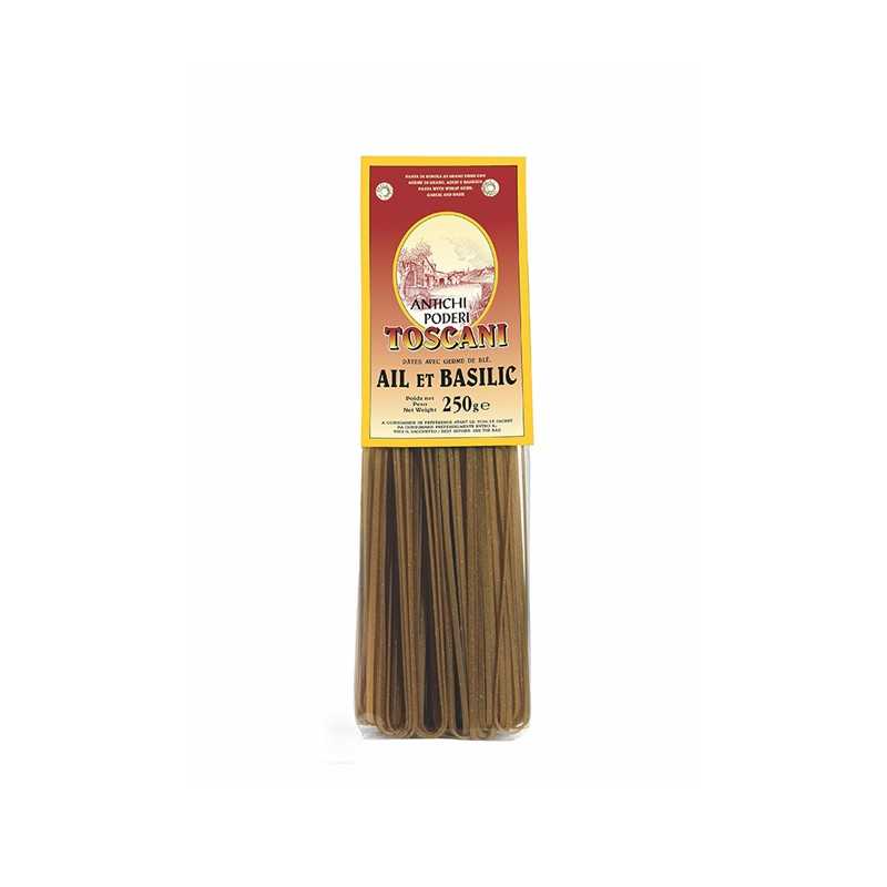 Pâtes - Linguines ail et basilic 250G - 