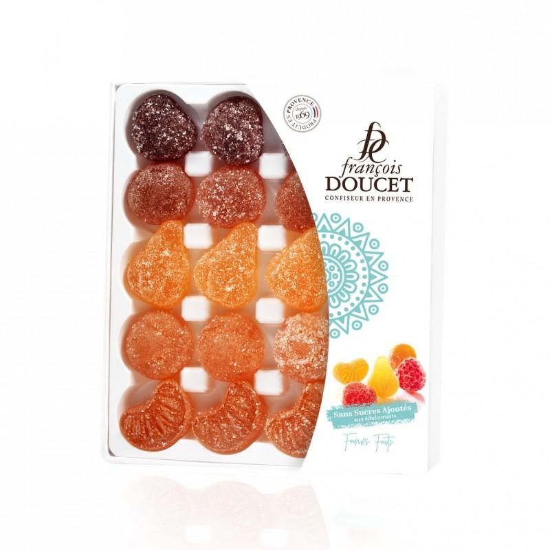 Pâtes de fruits - Pates De Fruits Sans Sucre Ajouté 20 Pièces 200G - 