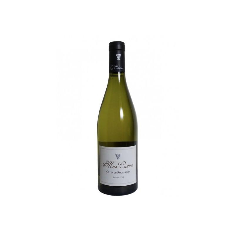 Languedoc - AOC Côtes du Roussillon Mas Cristine blanc 2017 75CL - 