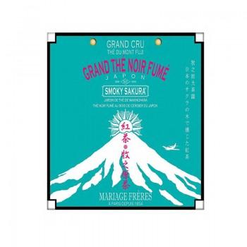 Thé fumé Smoky Sakura Mariage Fréres pochette de 50G