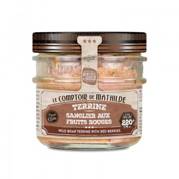 Terrine De Sanglier Aux Fruits Rouges 220G Comptoir Mathilde