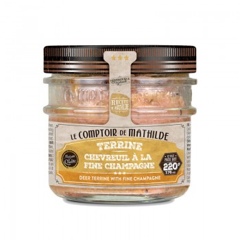 Terrine De Chevreuil à la Fine Champagne - Comptoir Mathilde