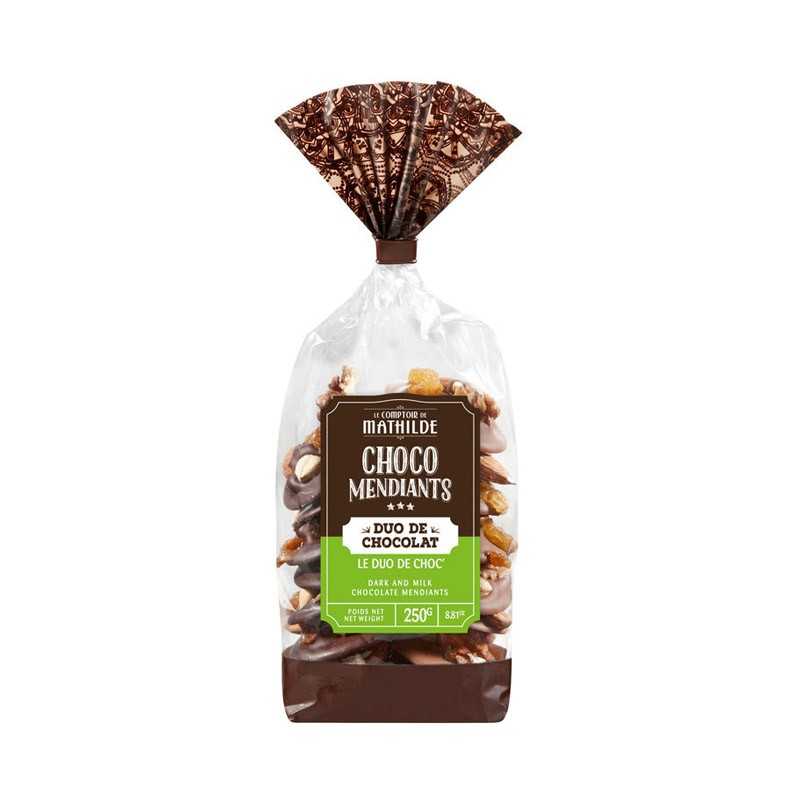 Mendiants Duo De Chocolats 250G - Le Comptoir de Mathilde