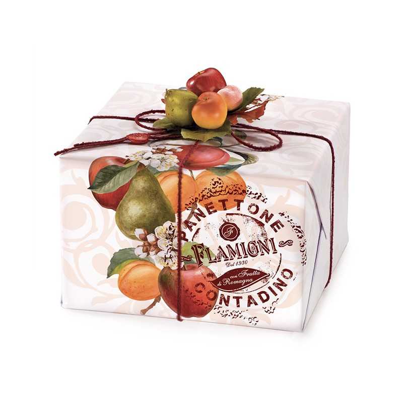 Panettone Contadino Paquet Cadeau - 1KG Flamigni