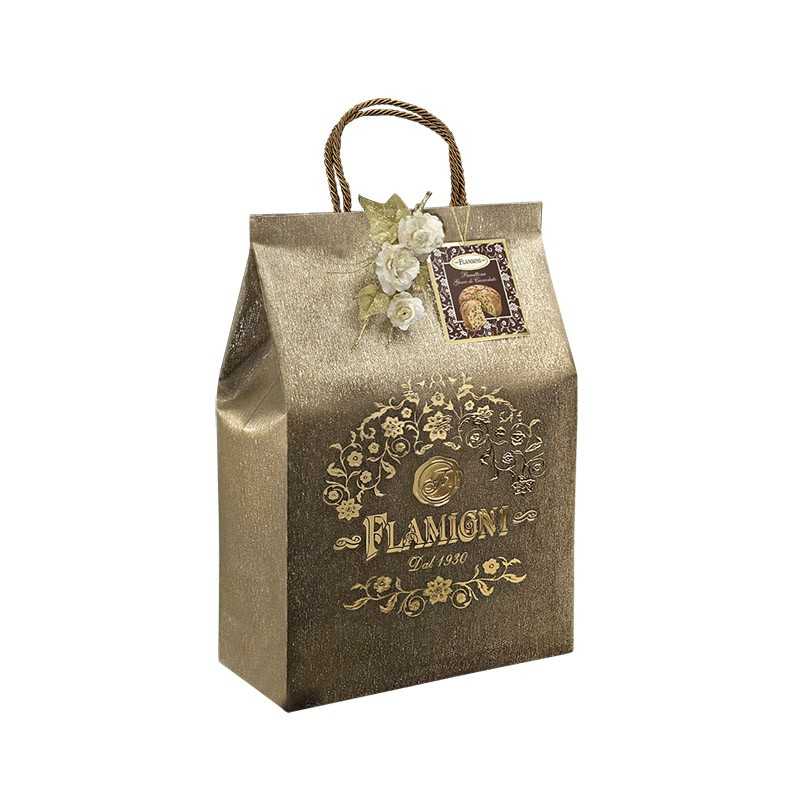 Panettone glacé aux pépites de chocolat - Sac 1KG Flamigni