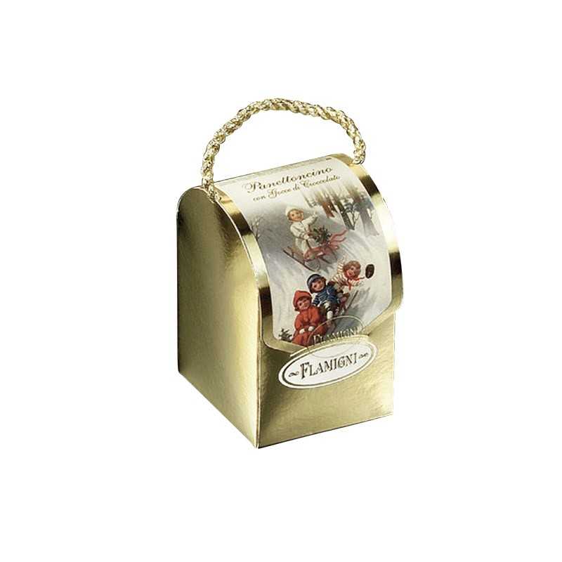 Petit Panettone aux pépites de chocolat 80G Flamigni
