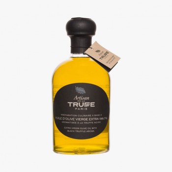 Huile d'Olive Extra à la Truffe Noire 250ML - Artisan Truffe