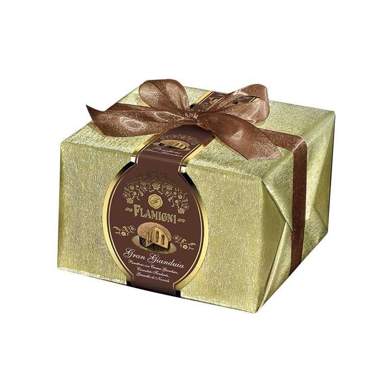 Panettone Crème de Gianduia 950G - Flamigni