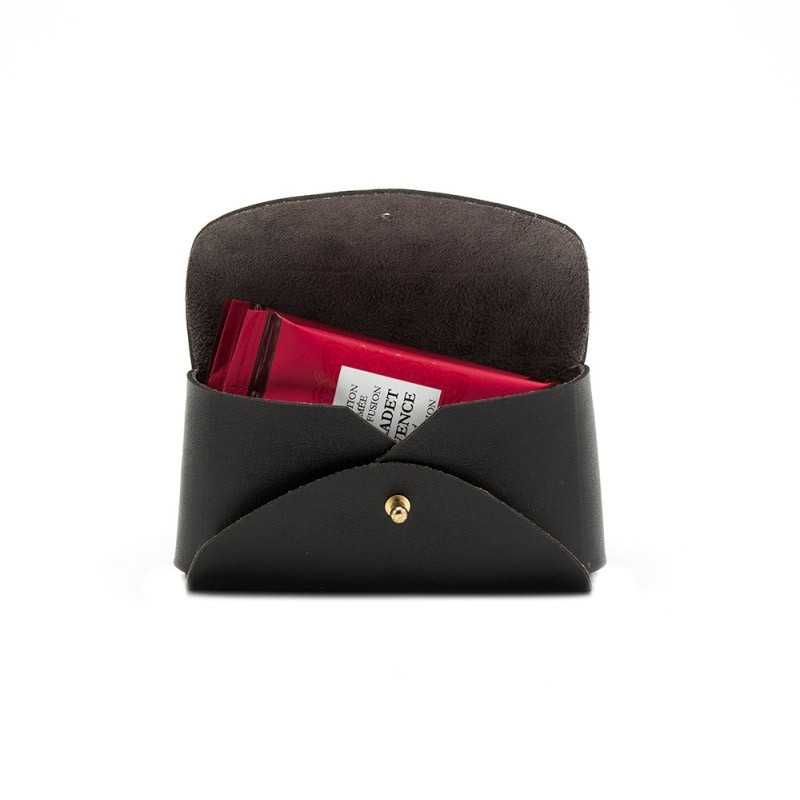 Pochette porte-sachets noire thé "Travel" - Dammann Frères