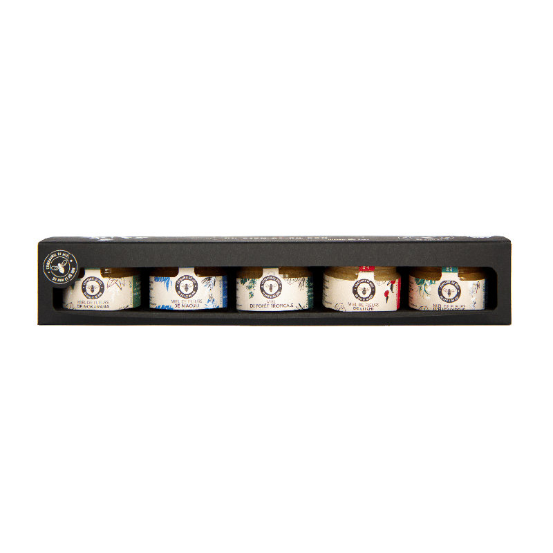 Coffret Les 5 Miels Compagnie du Miel 210G