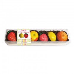 Réglette Assortiment Fruits Pâte d'Amandes 80G