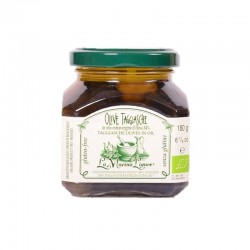 Olives Taggiasche à l'Huile d'Olive Bio 180G