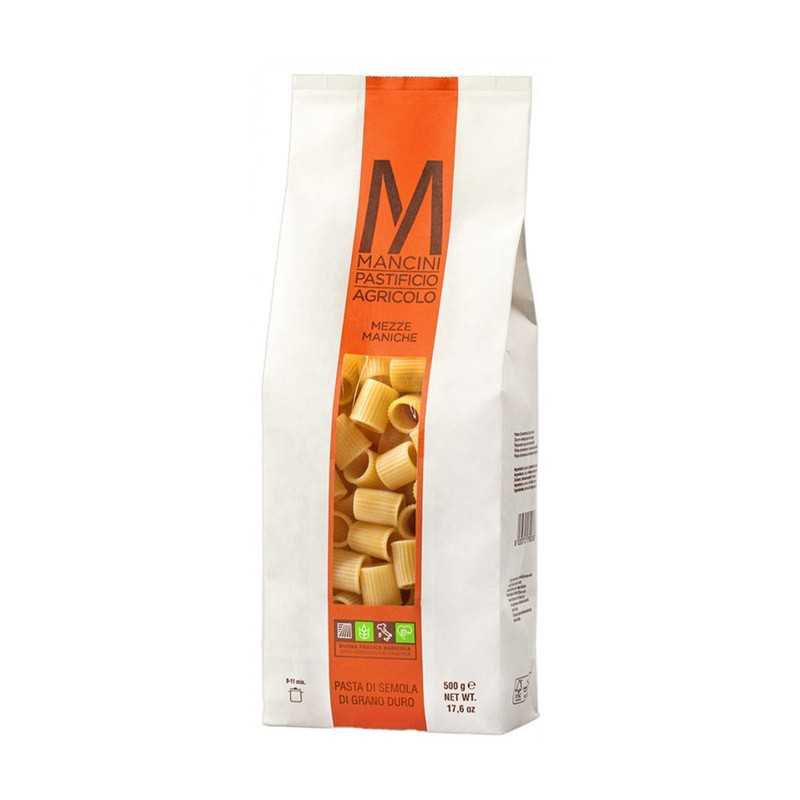 Pâtes Artisanales Mezze Maniche 500G Pasta Mancini