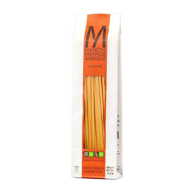 Pâtes Artisanales Linguine 500G Pasta Mancini