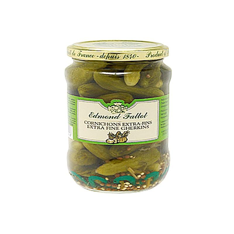 Garnitures & accompagnements - Cornichons extra-fin en bocal 340G - 